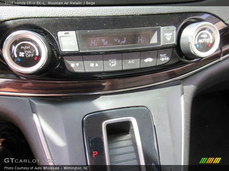 Mountain Air Metallic / Beige 2016 Honda CR-V EX-L