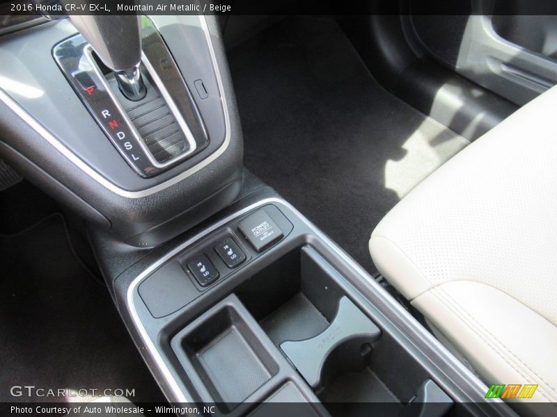 Mountain Air Metallic / Beige 2016 Honda CR-V EX-L