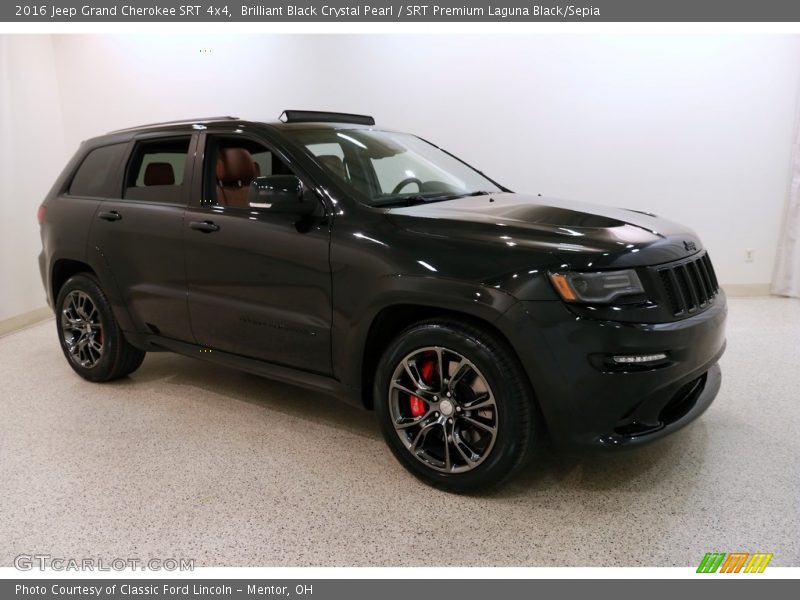  2016 Grand Cherokee SRT 4x4 Brilliant Black Crystal Pearl