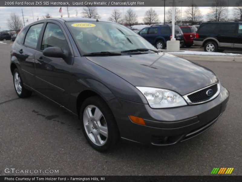 Liquid Grey Metallic / Charcoal/Light Flint 2006 Ford Focus ZX5 SES Hatchback