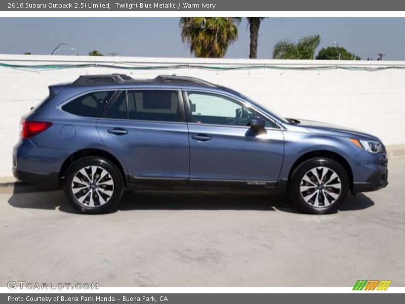 Twilight Blue Metallic / Warm Ivory 2016 Subaru Outback 2.5i Limited