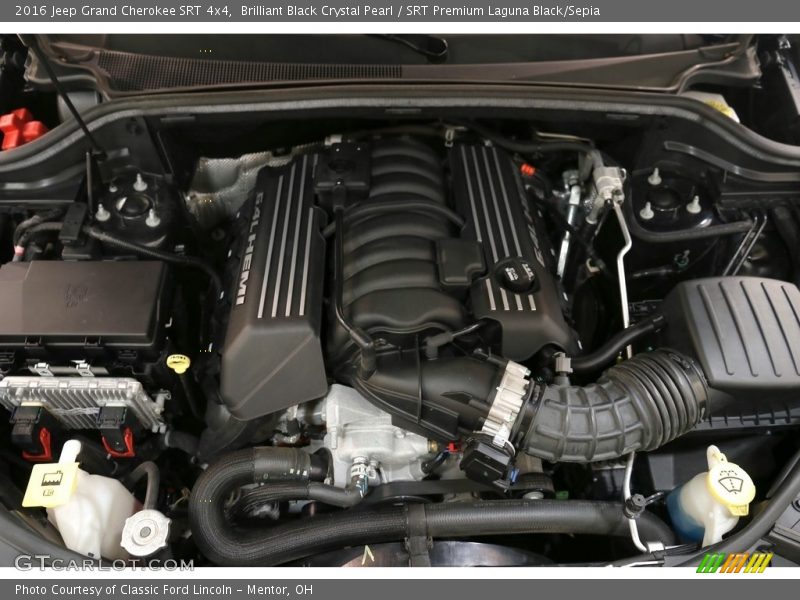  2016 Grand Cherokee SRT 4x4 Engine - 6.4 Liter SRT HEMI OHV 16-Valve V8
