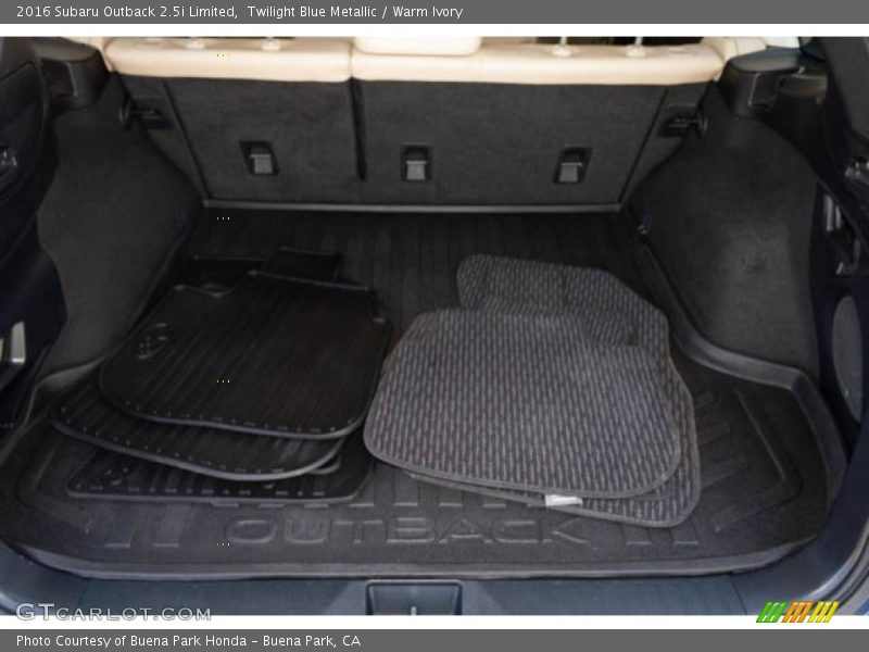 Twilight Blue Metallic / Warm Ivory 2016 Subaru Outback 2.5i Limited