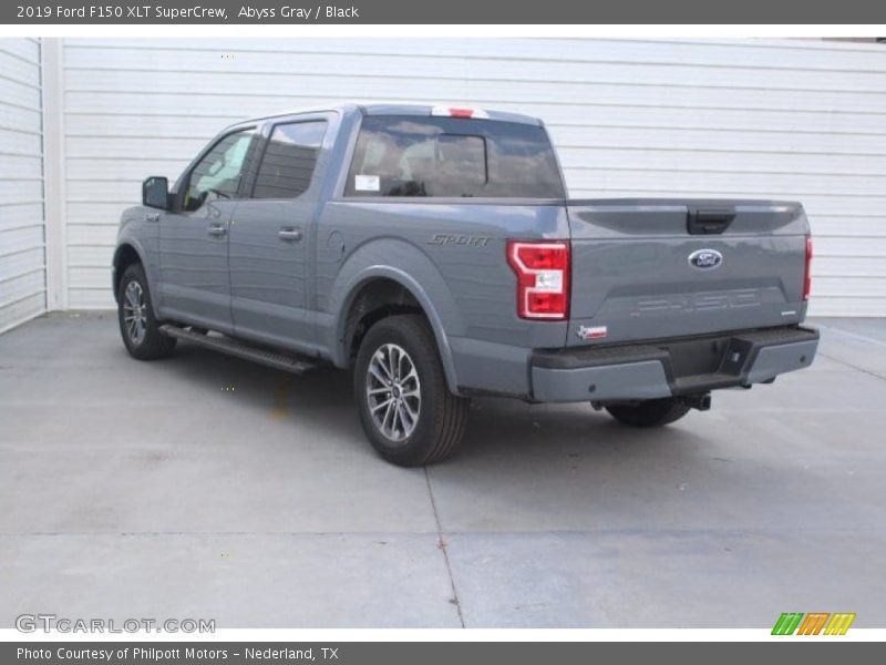 Abyss Gray / Black 2019 Ford F150 XLT SuperCrew