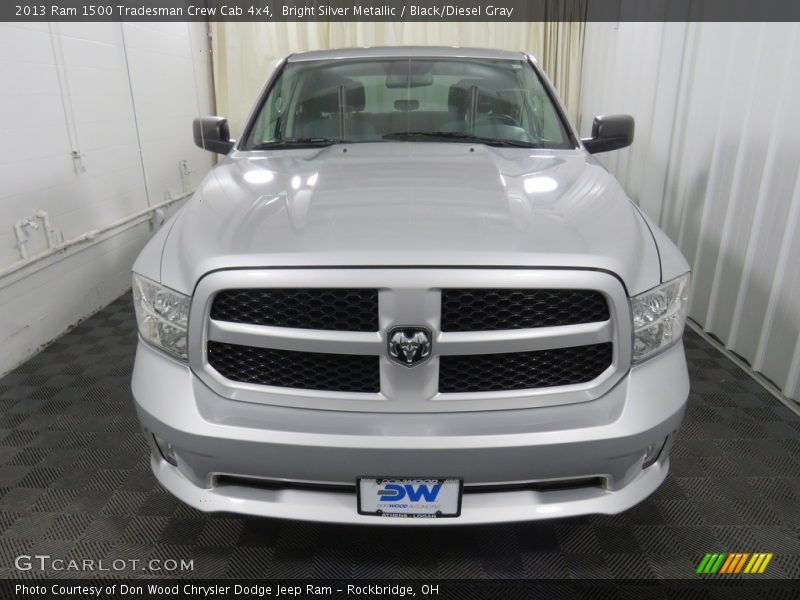 Bright Silver Metallic / Black/Diesel Gray 2013 Ram 1500 Tradesman Crew Cab 4x4