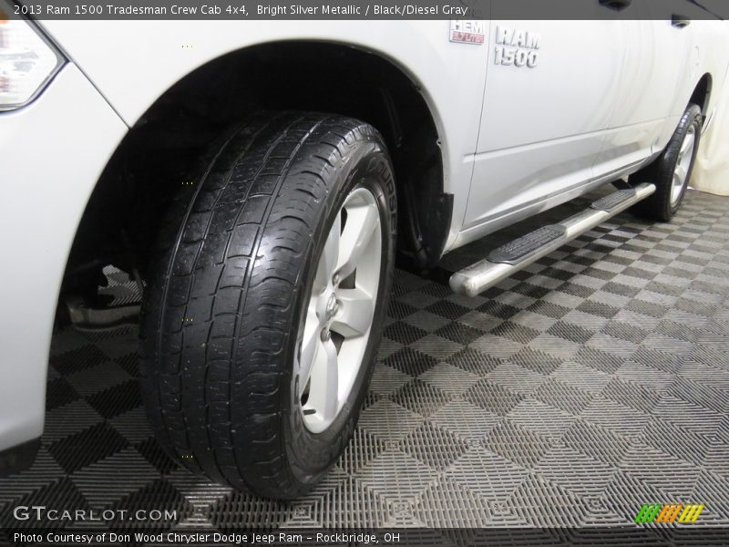 Bright Silver Metallic / Black/Diesel Gray 2013 Ram 1500 Tradesman Crew Cab 4x4