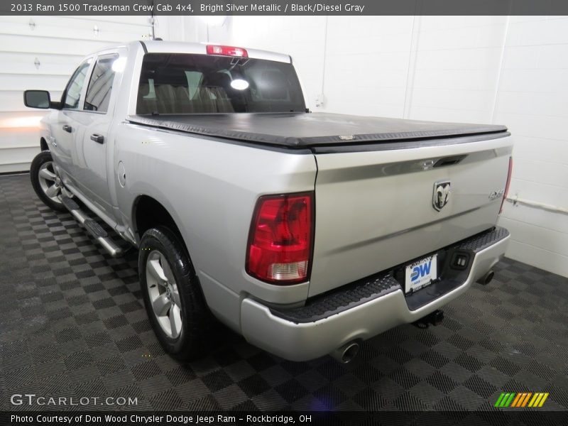 Bright Silver Metallic / Black/Diesel Gray 2013 Ram 1500 Tradesman Crew Cab 4x4
