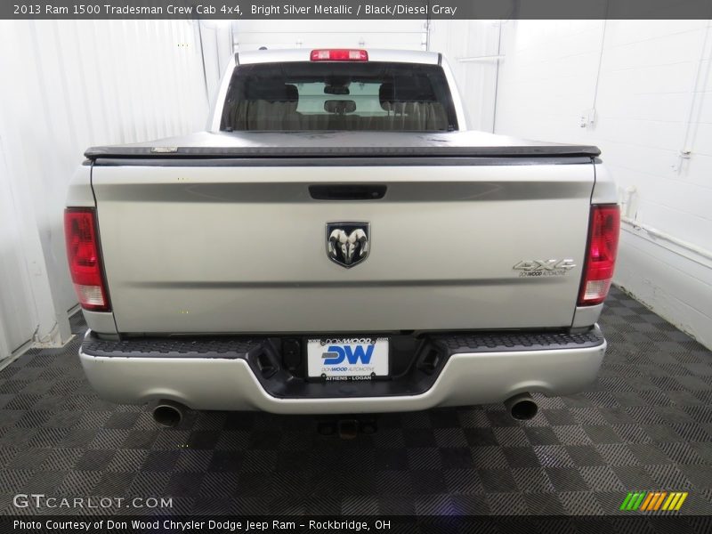 Bright Silver Metallic / Black/Diesel Gray 2013 Ram 1500 Tradesman Crew Cab 4x4