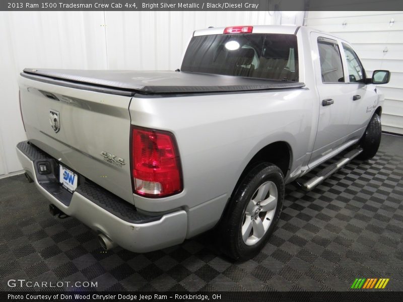 Bright Silver Metallic / Black/Diesel Gray 2013 Ram 1500 Tradesman Crew Cab 4x4