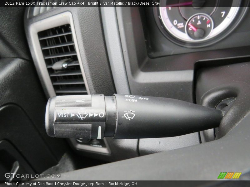 Bright Silver Metallic / Black/Diesel Gray 2013 Ram 1500 Tradesman Crew Cab 4x4