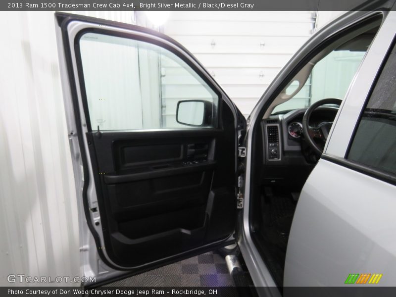 Bright Silver Metallic / Black/Diesel Gray 2013 Ram 1500 Tradesman Crew Cab 4x4