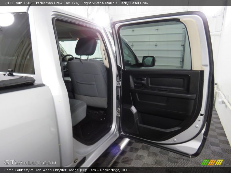 Bright Silver Metallic / Black/Diesel Gray 2013 Ram 1500 Tradesman Crew Cab 4x4