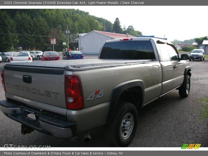 Light Pewter Metallic / Dark Charcoal 2003 Chevrolet Silverado 2500HD Extended Cab 4x4