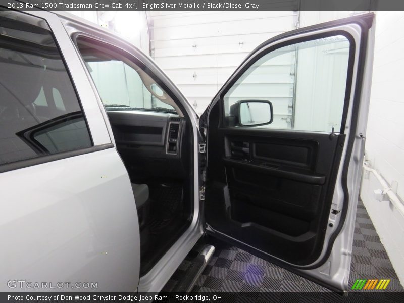 Bright Silver Metallic / Black/Diesel Gray 2013 Ram 1500 Tradesman Crew Cab 4x4