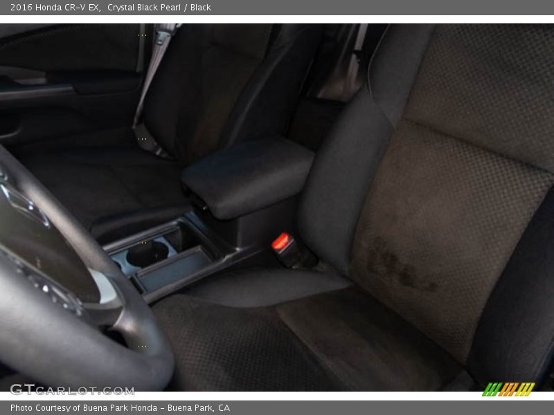 Crystal Black Pearl / Black 2016 Honda CR-V EX