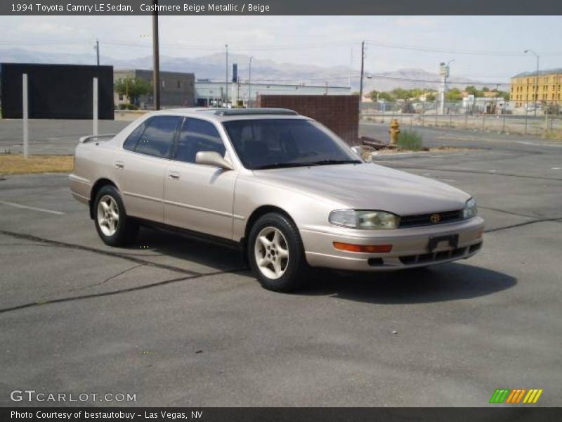 Cashmere Beige Metallic / Beige 1994 Toyota Camry LE Sedan