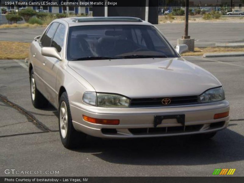 Cashmere Beige Metallic / Beige 1994 Toyota Camry LE Sedan