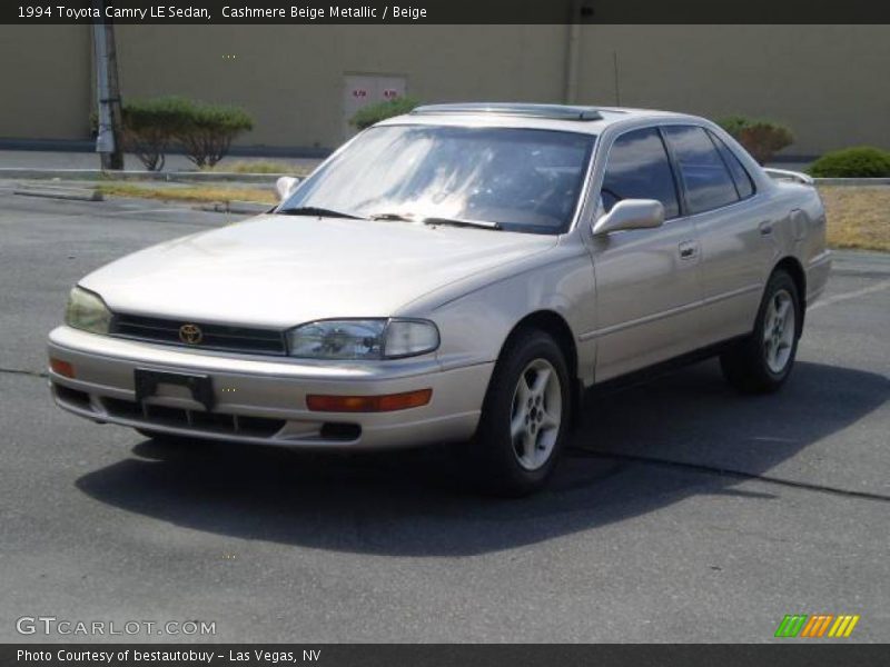 Cashmere Beige Metallic / Beige 1994 Toyota Camry LE Sedan
