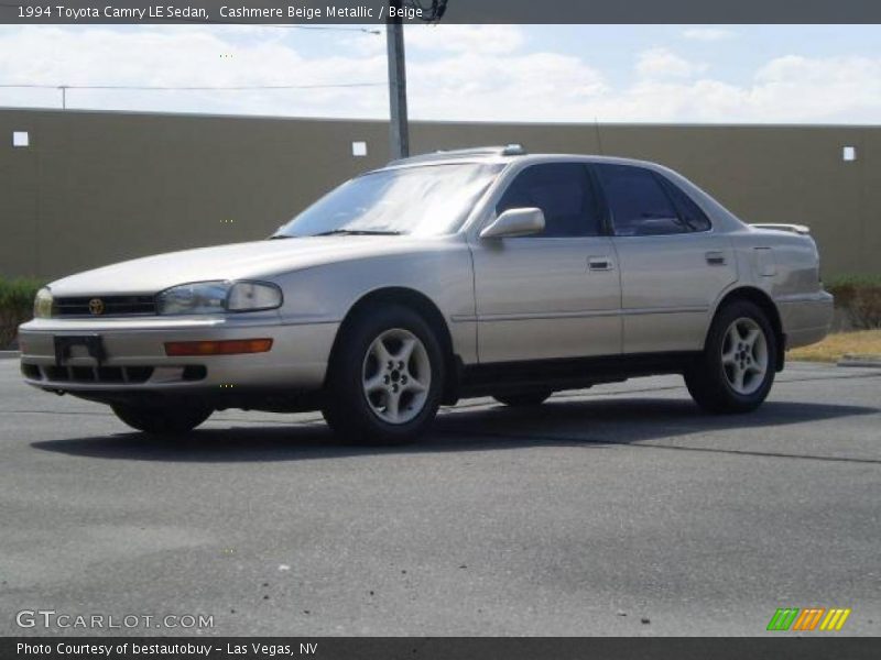 Cashmere Beige Metallic / Beige 1994 Toyota Camry LE Sedan