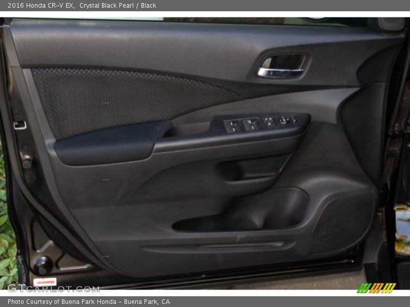 Crystal Black Pearl / Black 2016 Honda CR-V EX