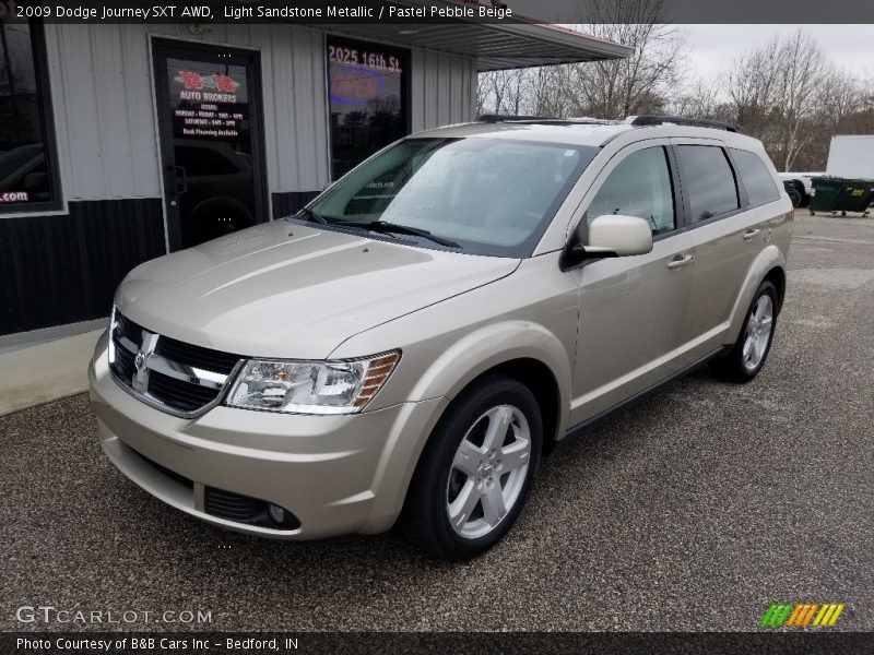 Light Sandstone Metallic / Pastel Pebble Beige 2009 Dodge Journey SXT AWD