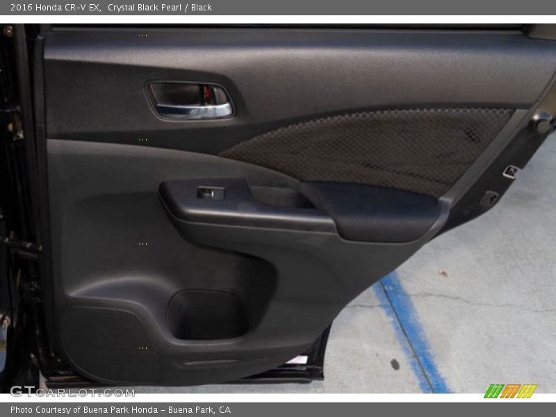 Crystal Black Pearl / Black 2016 Honda CR-V EX