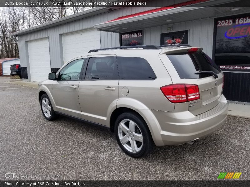 Light Sandstone Metallic / Pastel Pebble Beige 2009 Dodge Journey SXT AWD