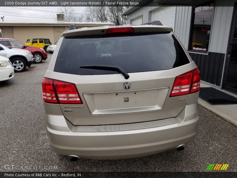 Light Sandstone Metallic / Pastel Pebble Beige 2009 Dodge Journey SXT AWD