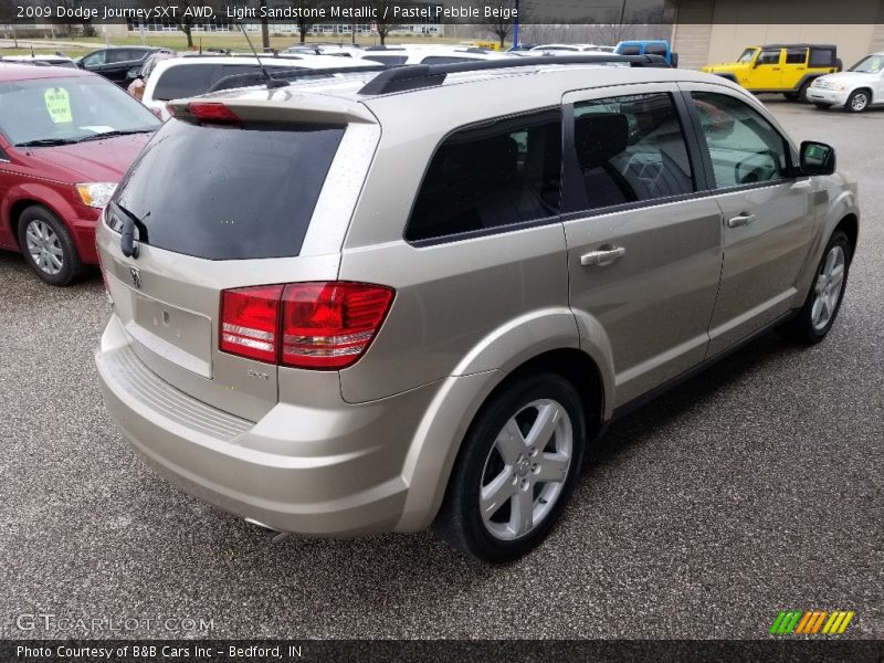 Light Sandstone Metallic / Pastel Pebble Beige 2009 Dodge Journey SXT AWD
