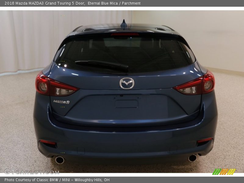 Eternal Blue Mica / Parchment 2018 Mazda MAZDA3 Grand Touring 5 Door