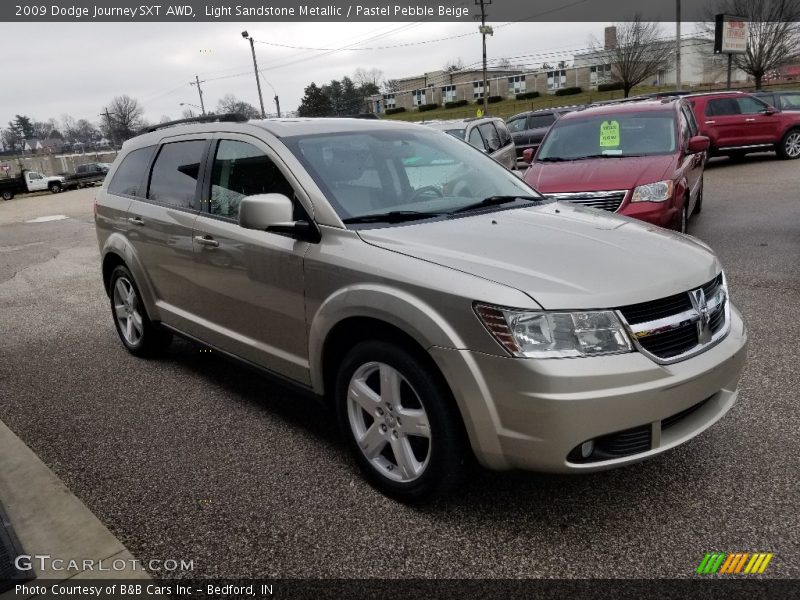 Light Sandstone Metallic / Pastel Pebble Beige 2009 Dodge Journey SXT AWD