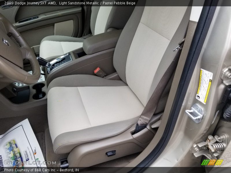 Light Sandstone Metallic / Pastel Pebble Beige 2009 Dodge Journey SXT AWD