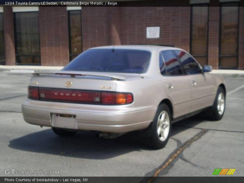 Cashmere Beige Metallic / Beige 1994 Toyota Camry LE Sedan