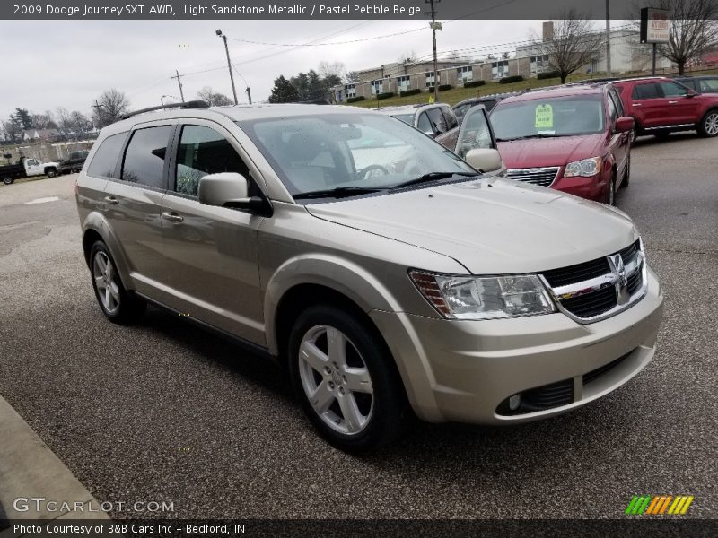 Light Sandstone Metallic / Pastel Pebble Beige 2009 Dodge Journey SXT AWD