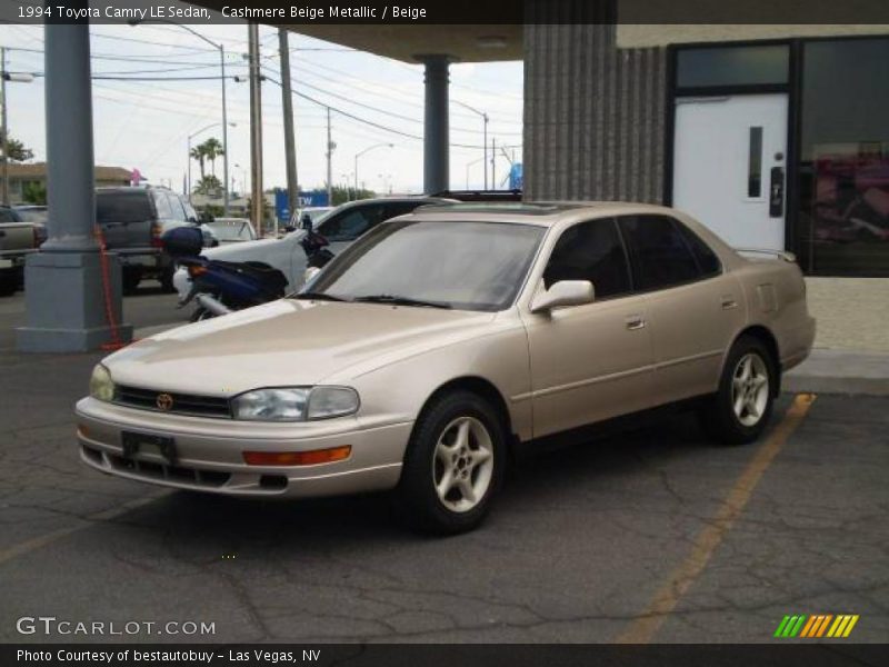 Cashmere Beige Metallic / Beige 1994 Toyota Camry LE Sedan