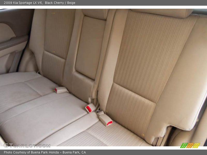 Black Cherry / Beige 2009 Kia Sportage LX V6