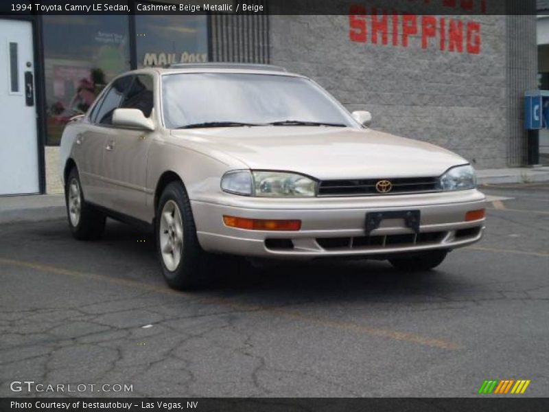 Cashmere Beige Metallic / Beige 1994 Toyota Camry LE Sedan