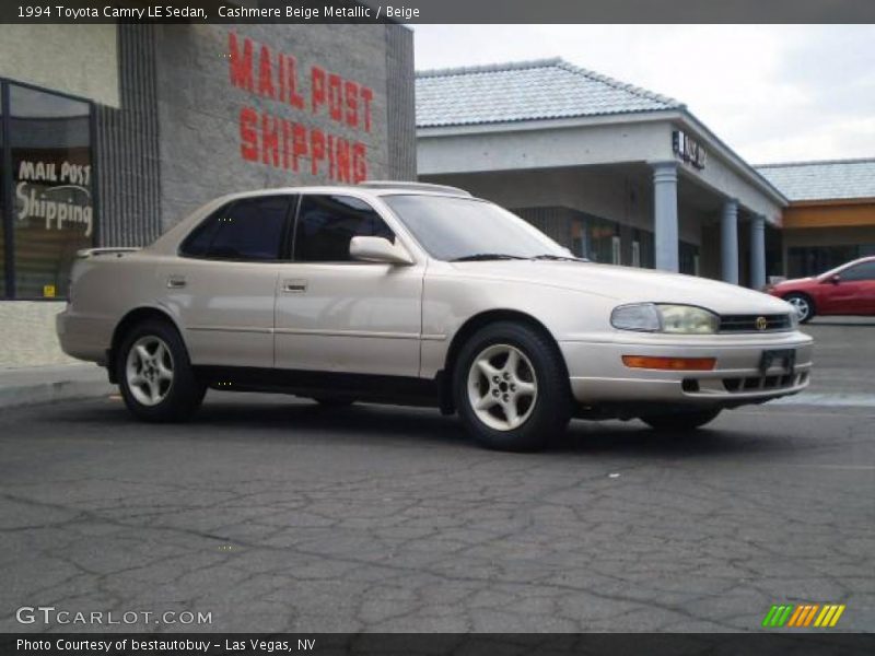 Cashmere Beige Metallic / Beige 1994 Toyota Camry LE Sedan