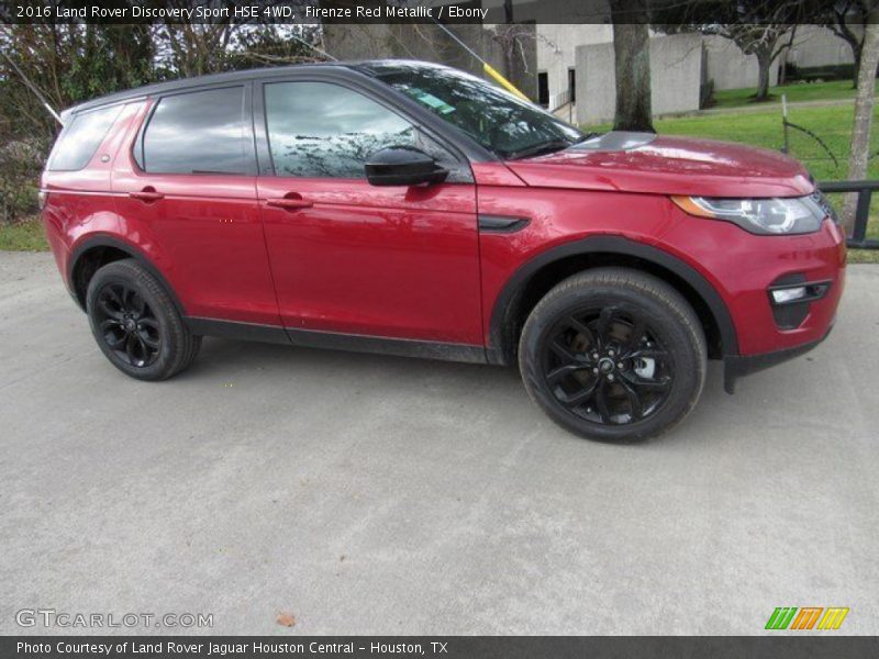 Firenze Red Metallic / Ebony 2016 Land Rover Discovery Sport HSE 4WD