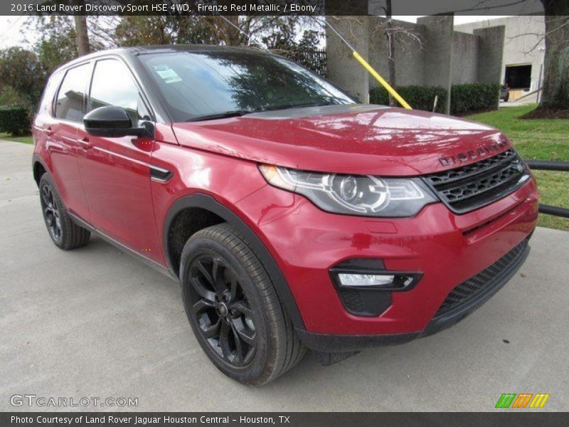 Firenze Red Metallic / Ebony 2016 Land Rover Discovery Sport HSE 4WD