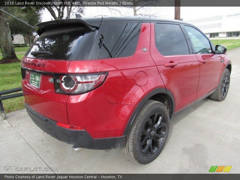 Firenze Red Metallic / Ebony 2016 Land Rover Discovery Sport HSE 4WD