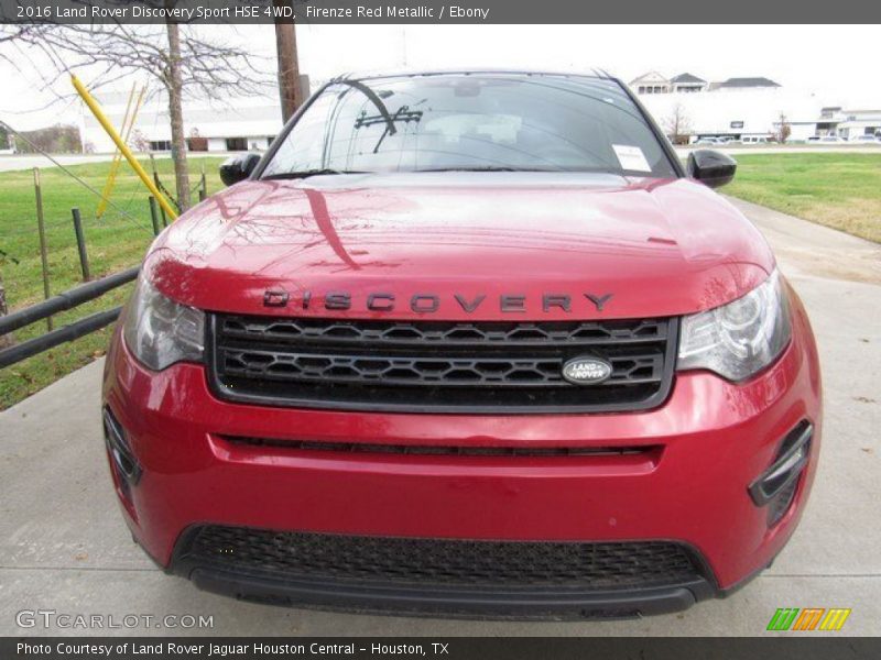 Firenze Red Metallic / Ebony 2016 Land Rover Discovery Sport HSE 4WD