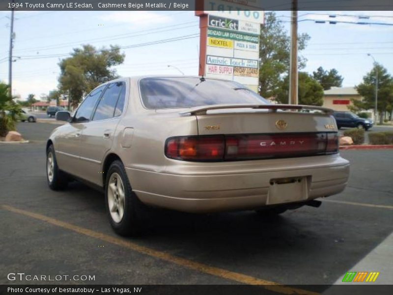 Cashmere Beige Metallic / Beige 1994 Toyota Camry LE Sedan