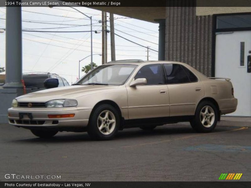 Cashmere Beige Metallic / Beige 1994 Toyota Camry LE Sedan