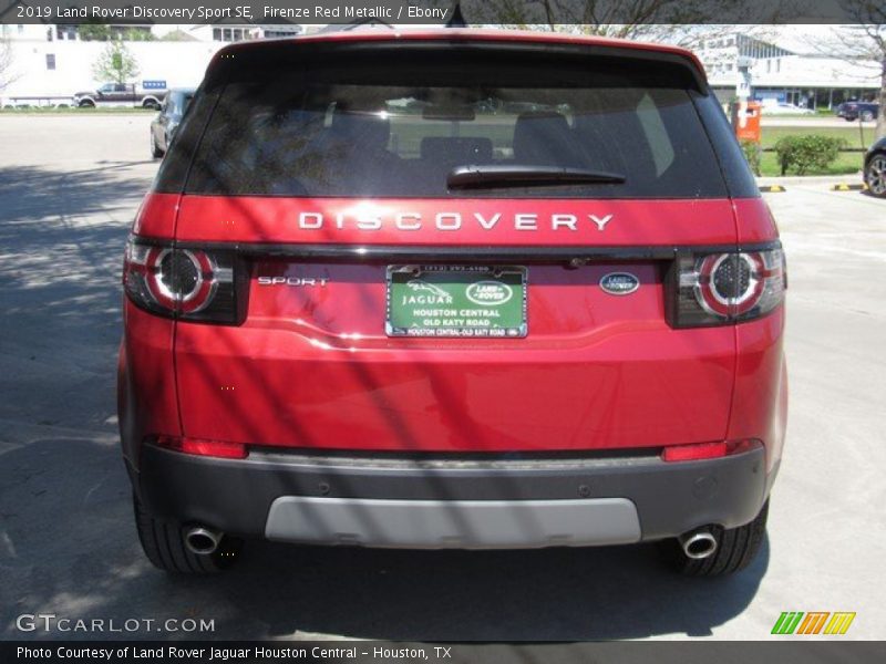 Firenze Red Metallic / Ebony 2019 Land Rover Discovery Sport SE
