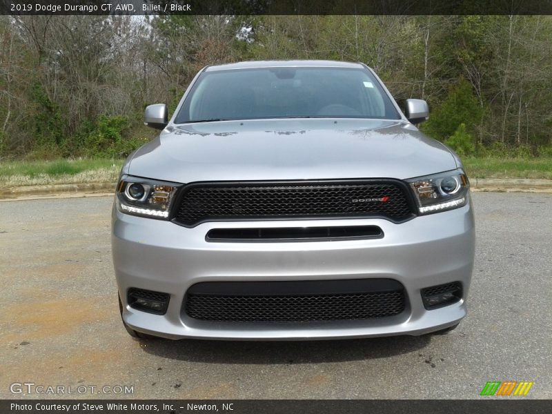 Billet / Black 2019 Dodge Durango GT AWD