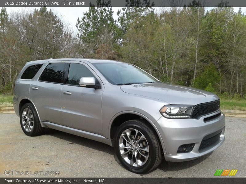 Billet / Black 2019 Dodge Durango GT AWD