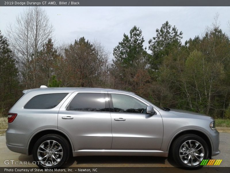 Billet / Black 2019 Dodge Durango GT AWD