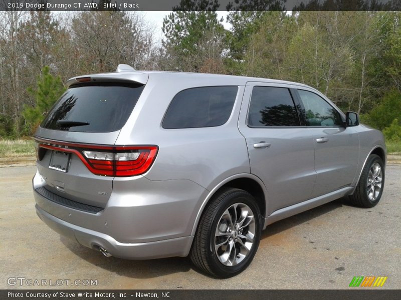 Billet / Black 2019 Dodge Durango GT AWD