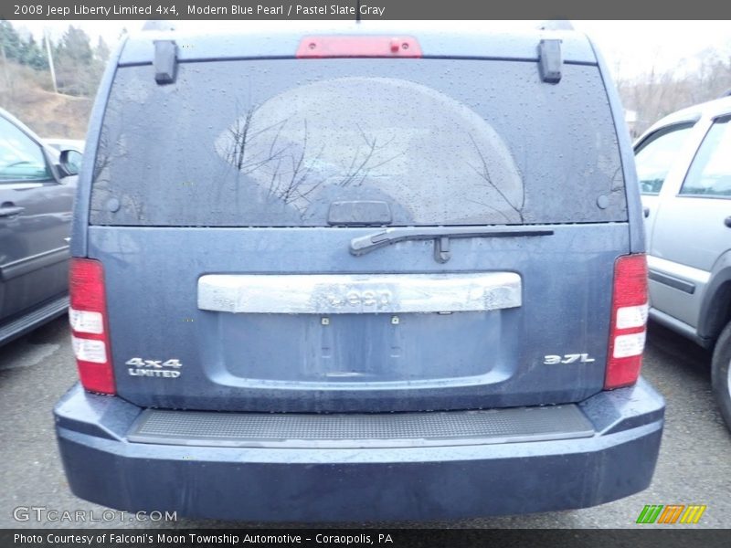 Modern Blue Pearl / Pastel Slate Gray 2008 Jeep Liberty Limited 4x4